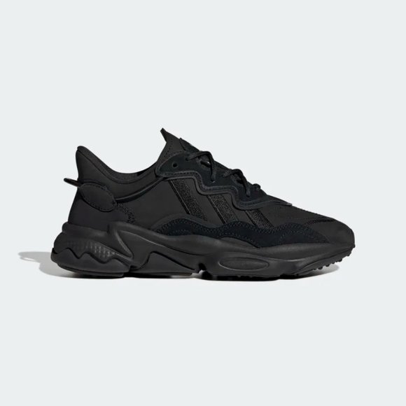 NEW] Women's adidas Ozweego Shoes Black GY9425